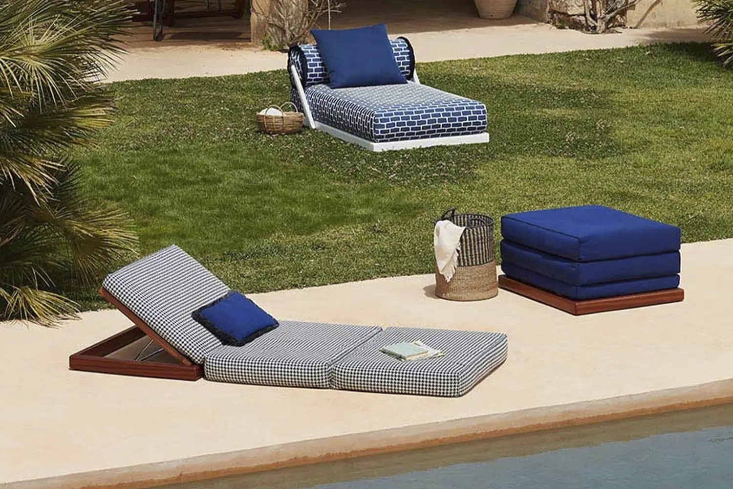 espreguiçadeira sunset poolside galeria