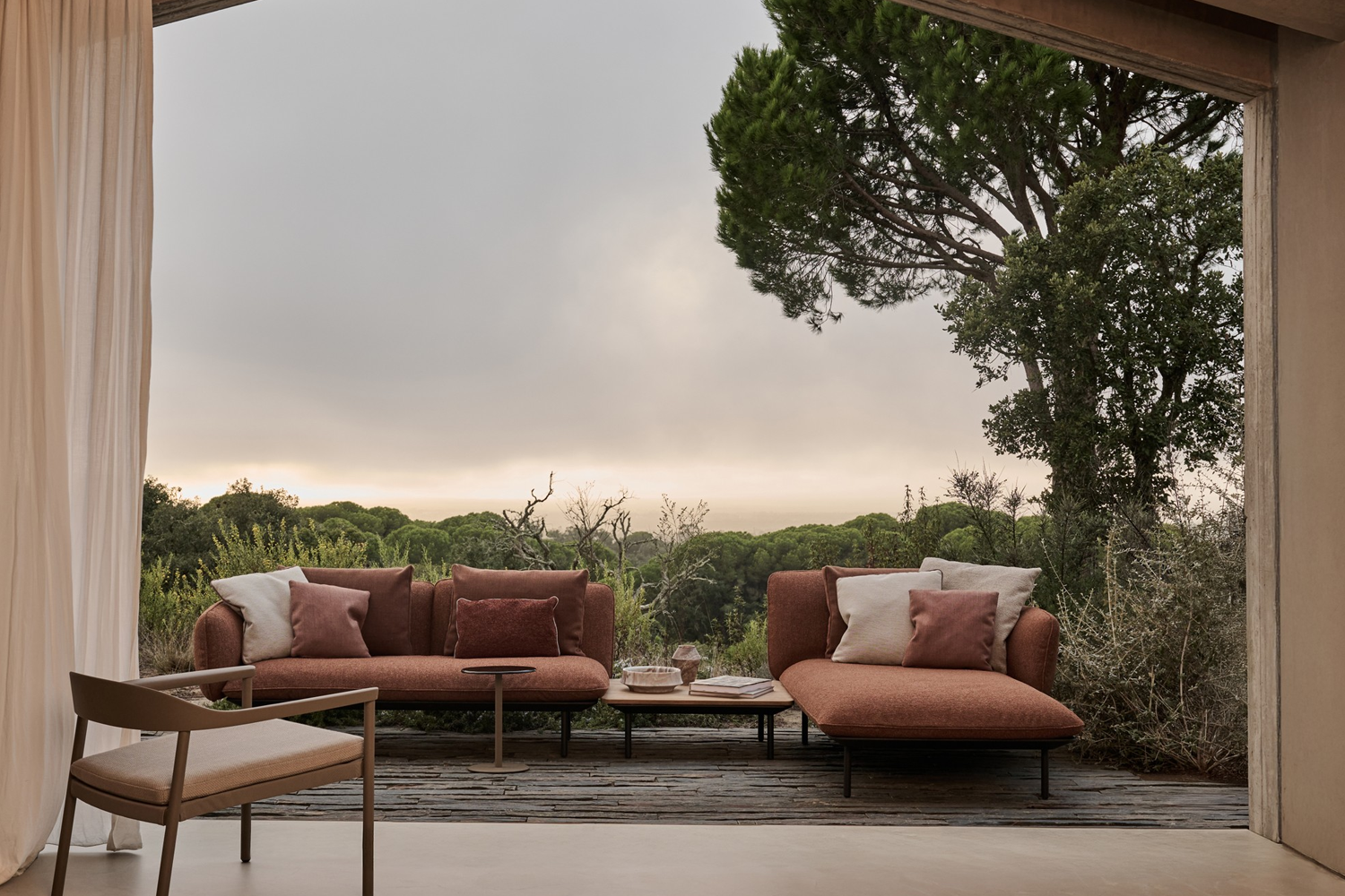 senja mesa de centro tribu