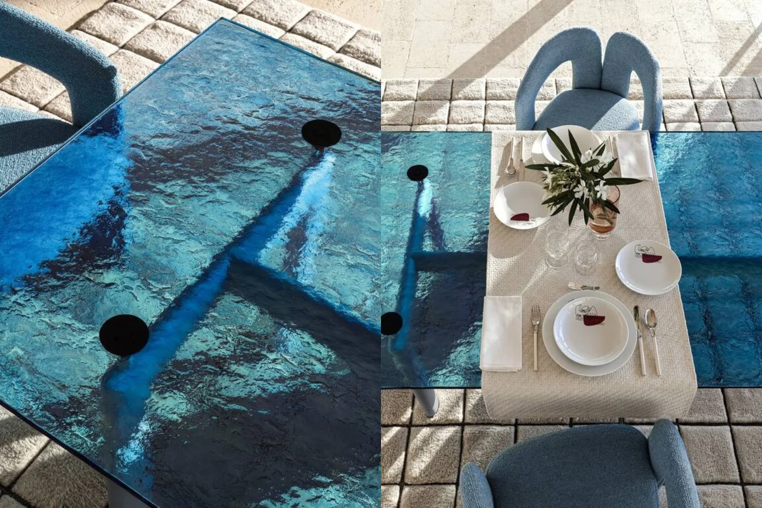 6 Table Tube D’Avion 3