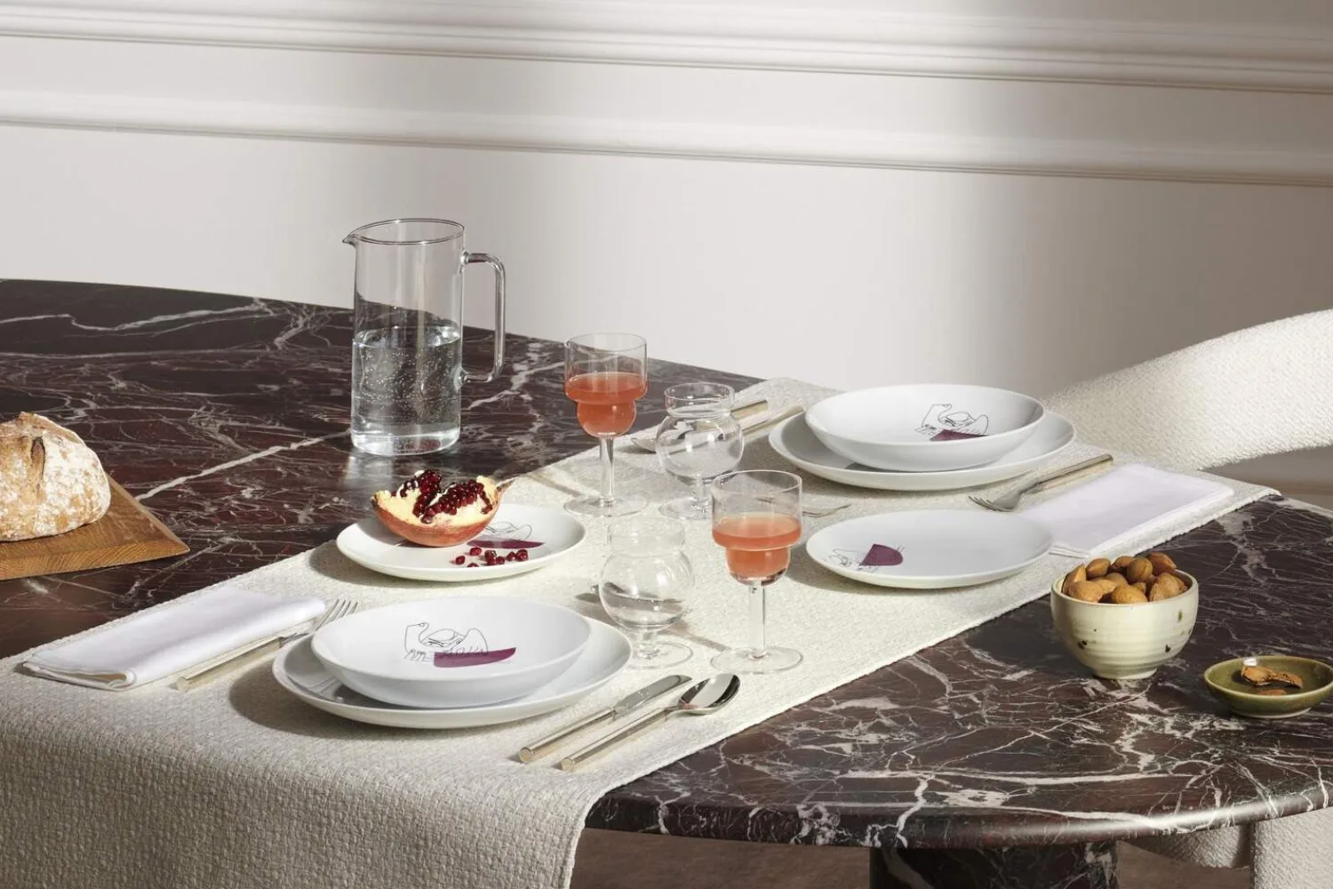 Aparelho de Jantar Service Prunier 8