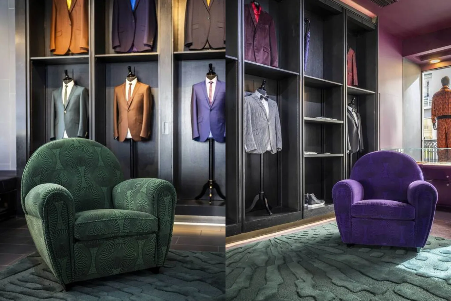 Poltrona Vanity Fair XC Ozwald Boateng X Poltrona Frau 1