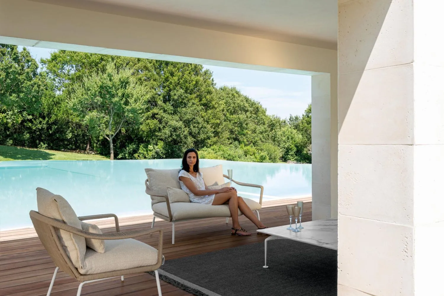 CARROSSEL-Cruise-Alu-Love-Seat-Sofa