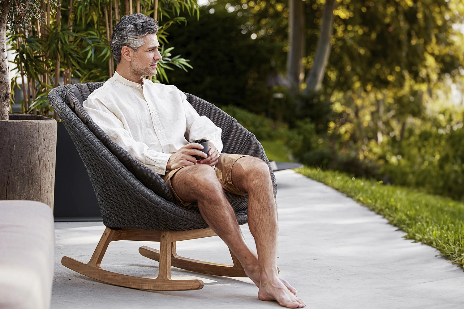 Poltrona de Balanço Peacock