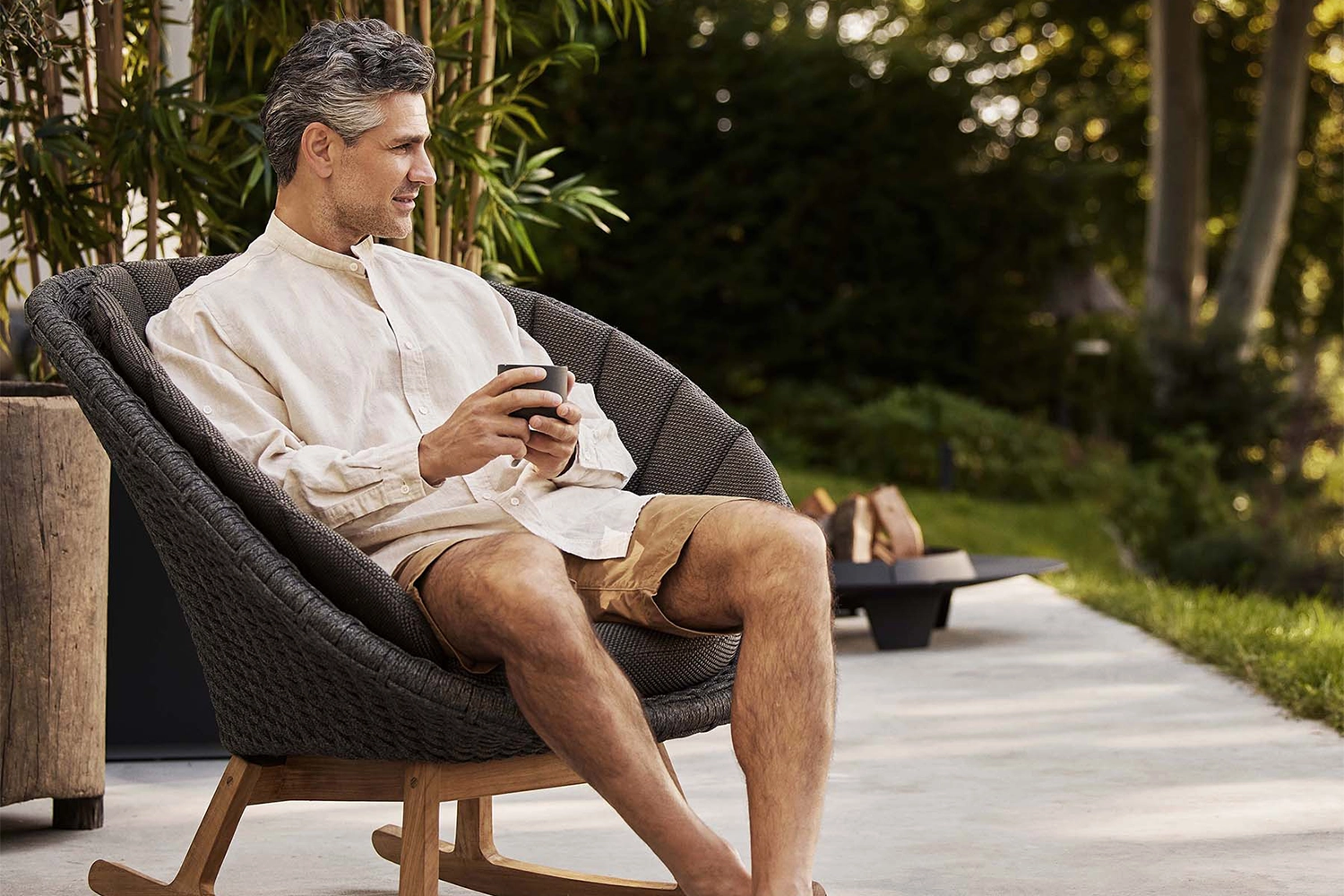 Poltrona de Balanço Peacock