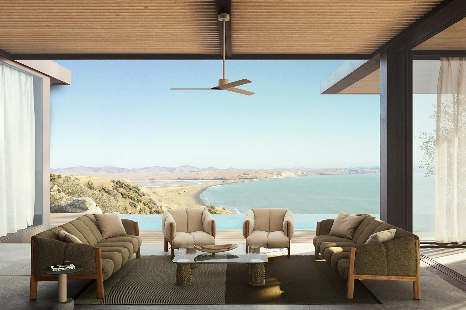 Mesa de Centro Plumon