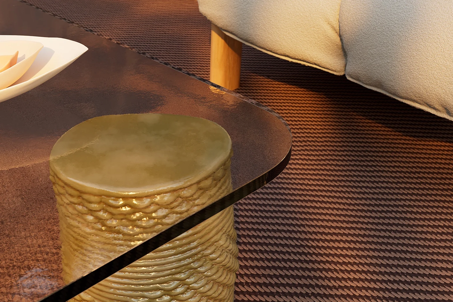 Mesa de Centro Plumon