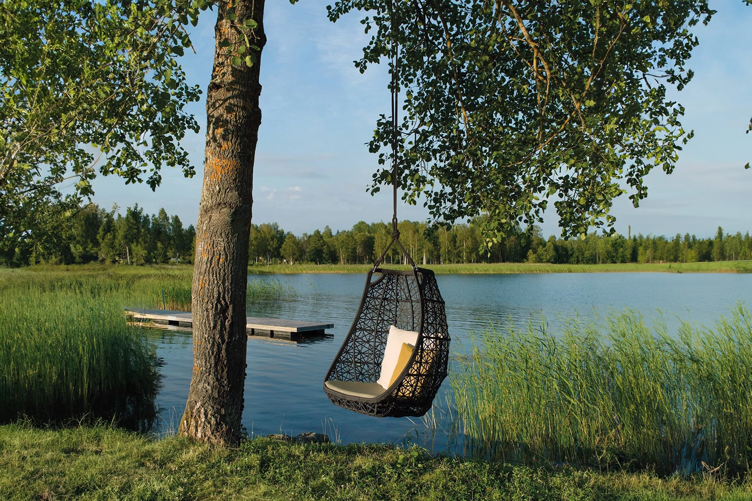 Poltrona Suspensa de Balanço Maia Egg