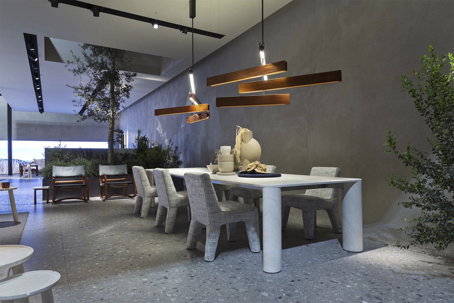 Luminária suspensa Stecca