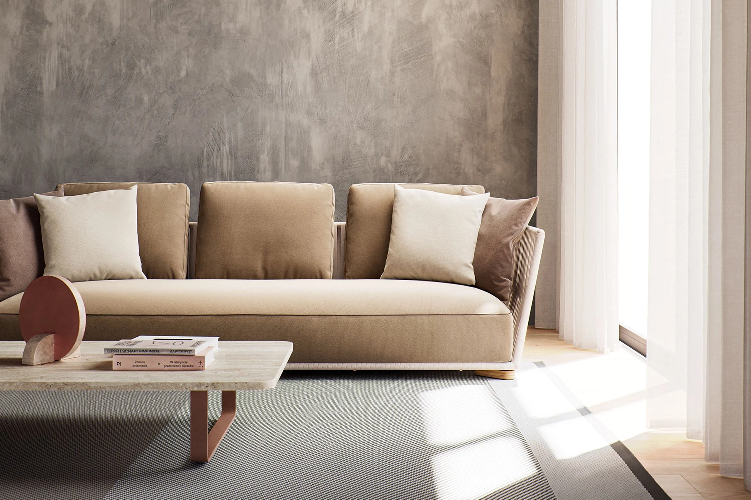 Sofá Grand Bitta / 2 e 3 Lugares