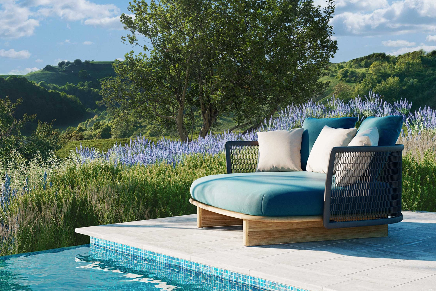 Espreguiçadeira Mesh