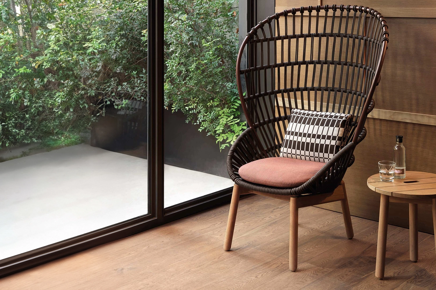 Poltrona Cala Club Teak Legs