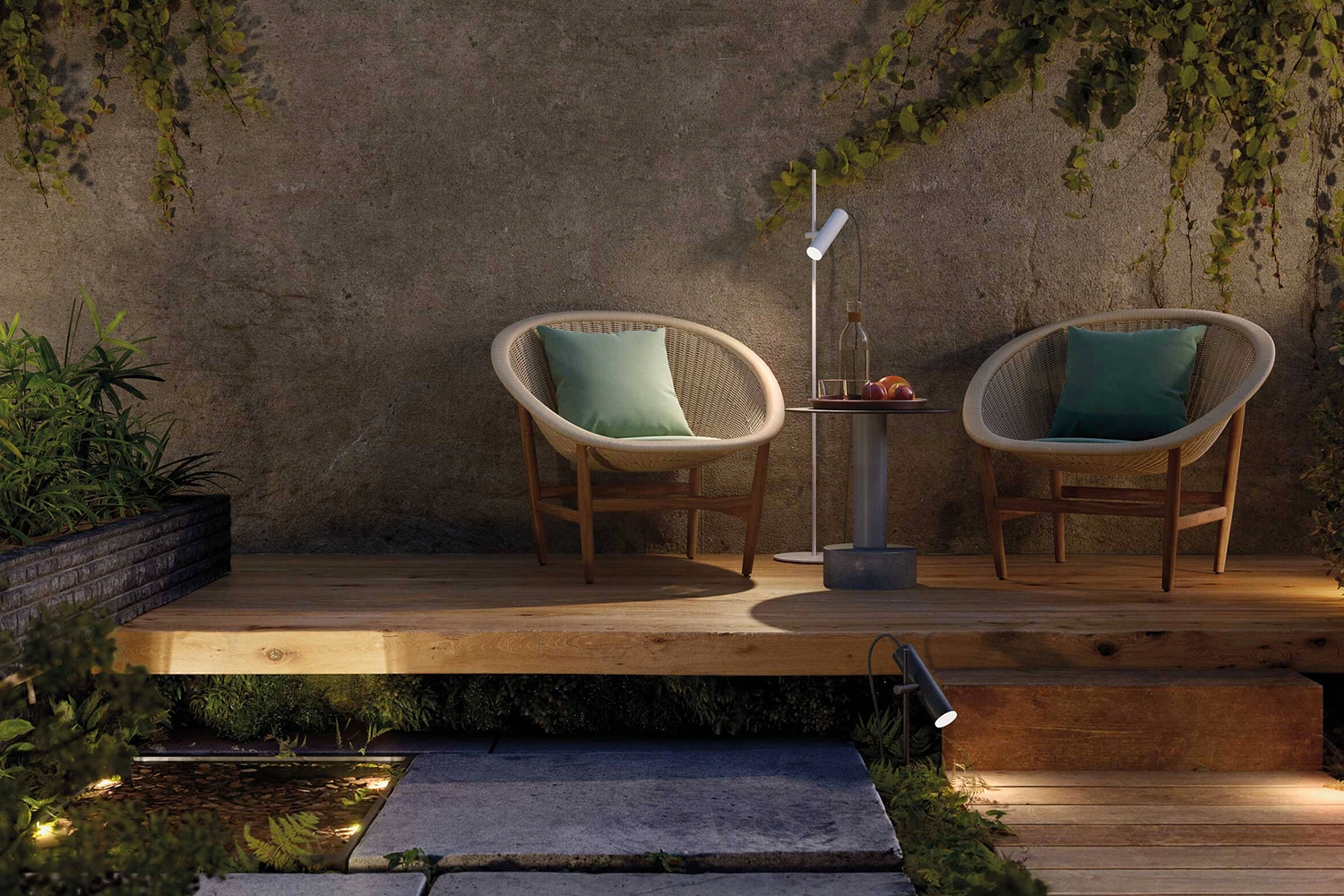 Luminária Dots Spotlight de Piso