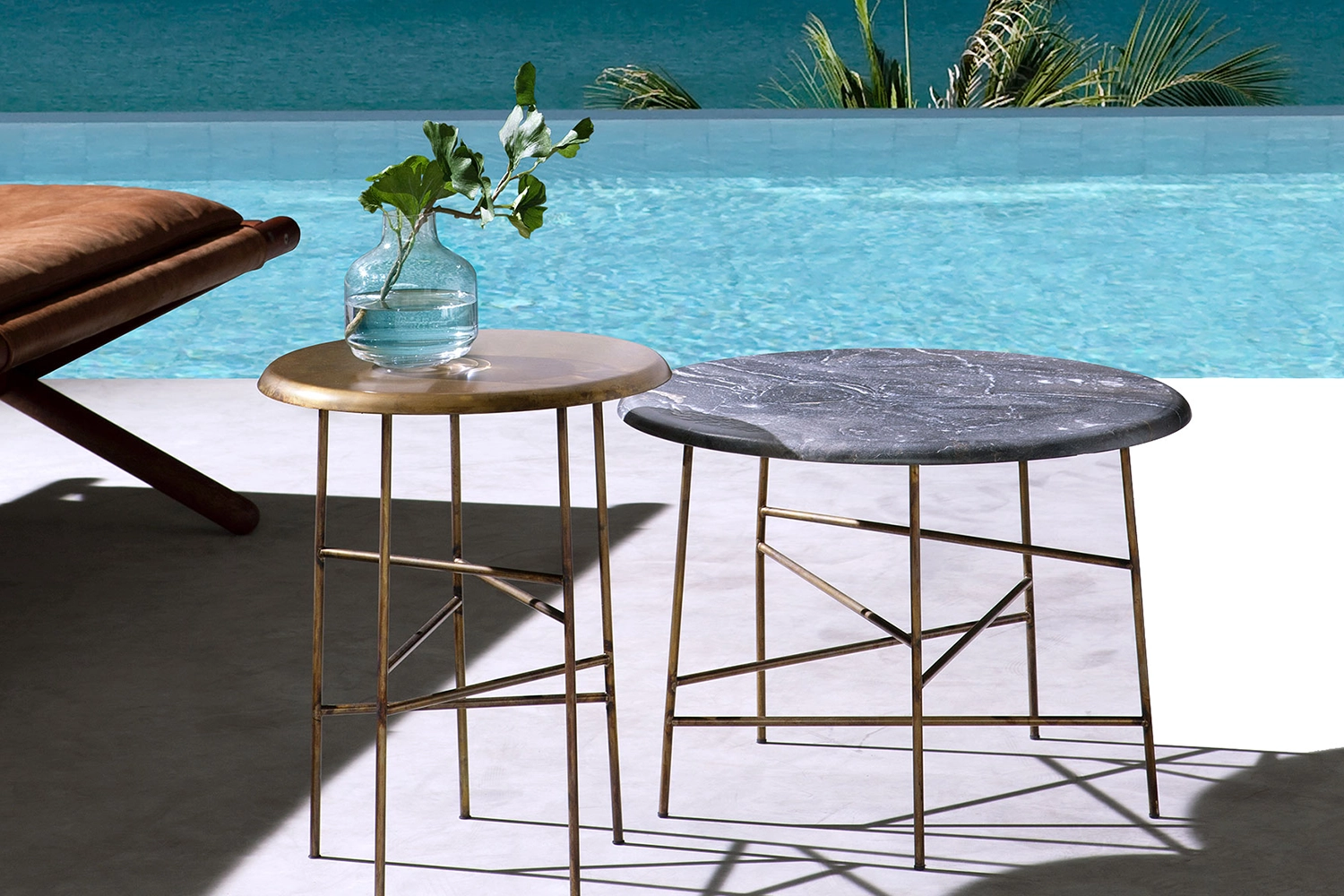 Mesa de centro e banqueta 10th Star''