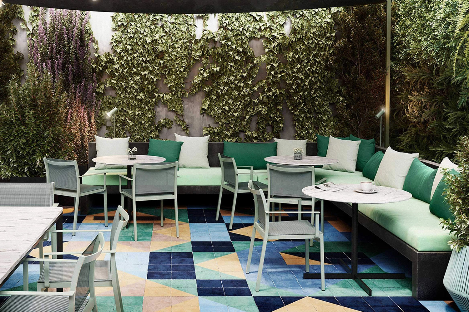 Luminária Dots Spotlight de Piso