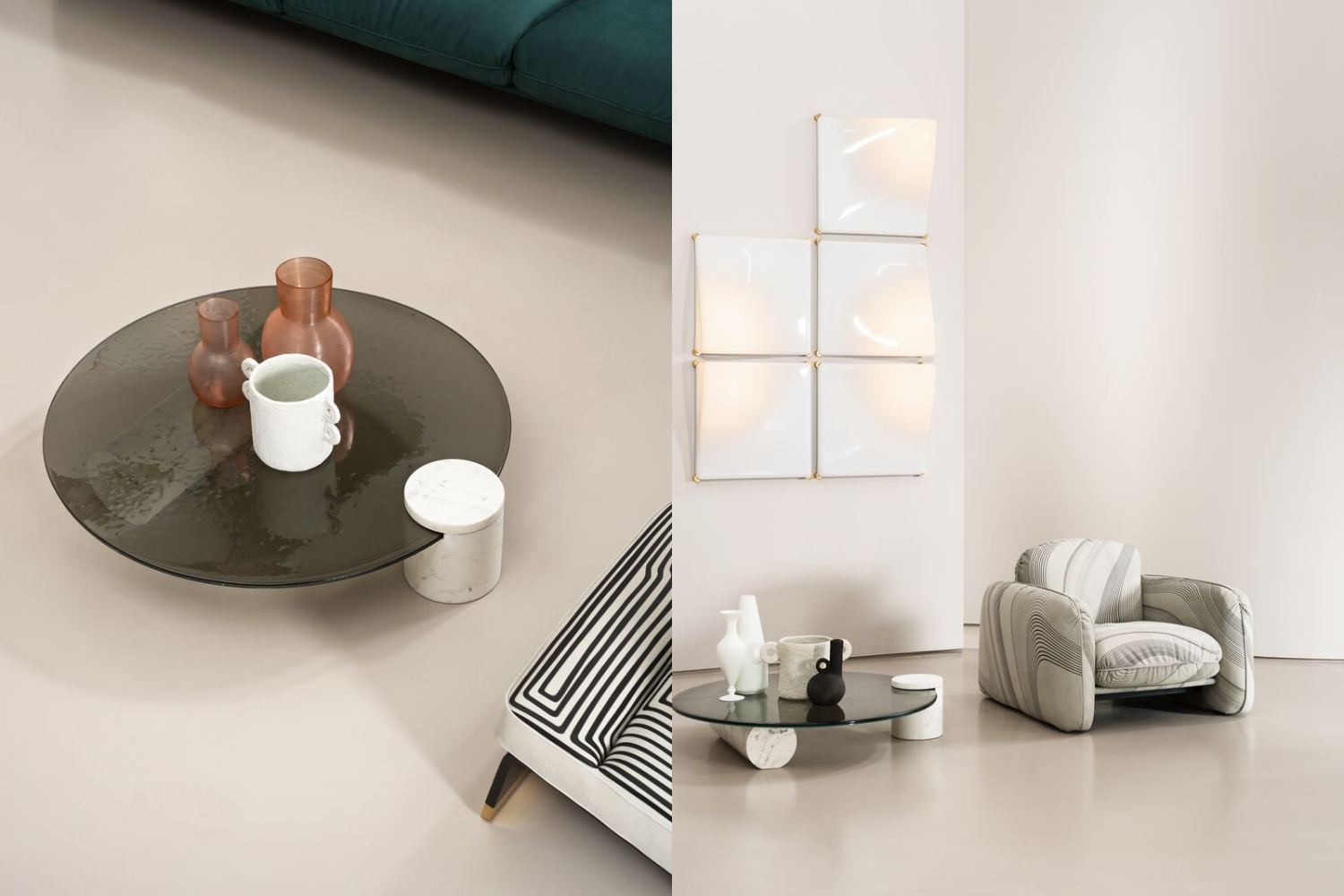 Mesa de Centro Verre Particulier''