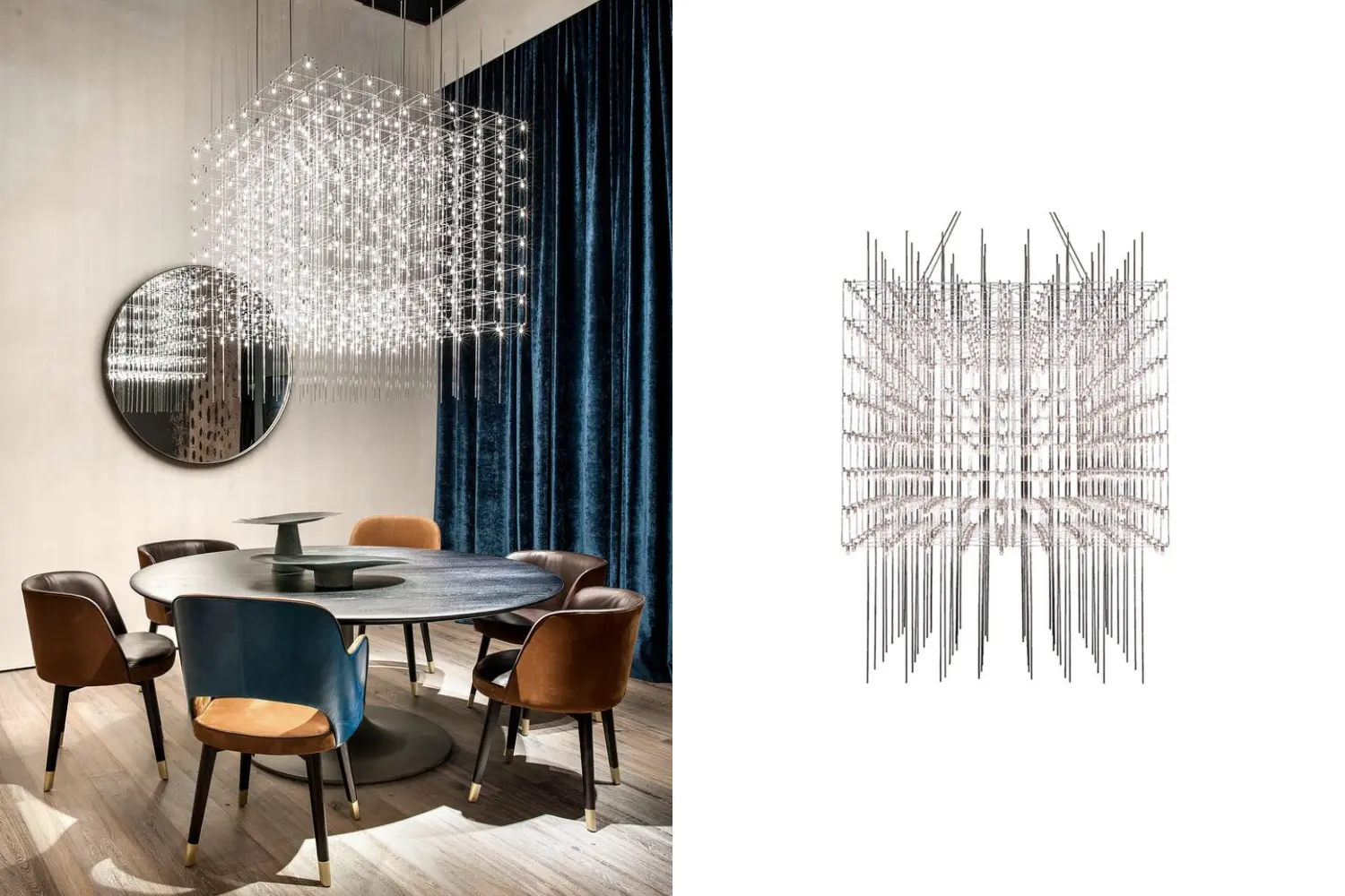 Luminária Suspensa Q3''