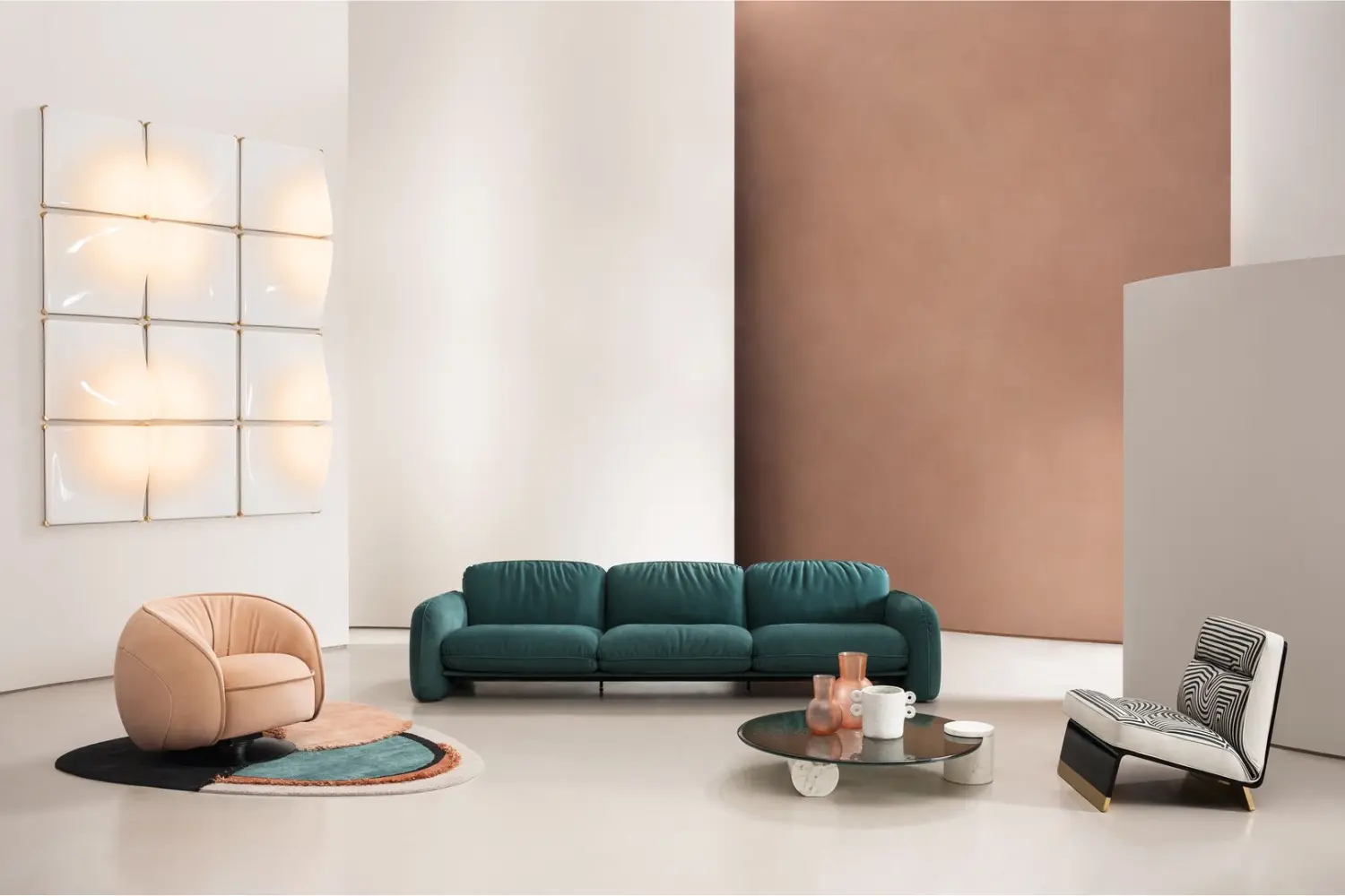 Luminária de Parede Googie'