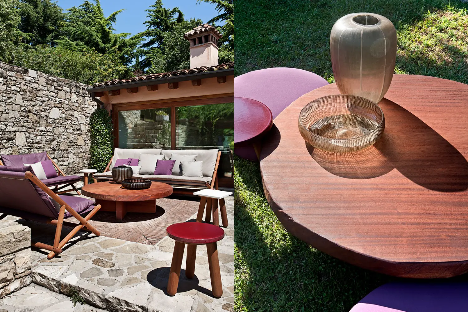 Mesa de Centro Individual Mini Round''