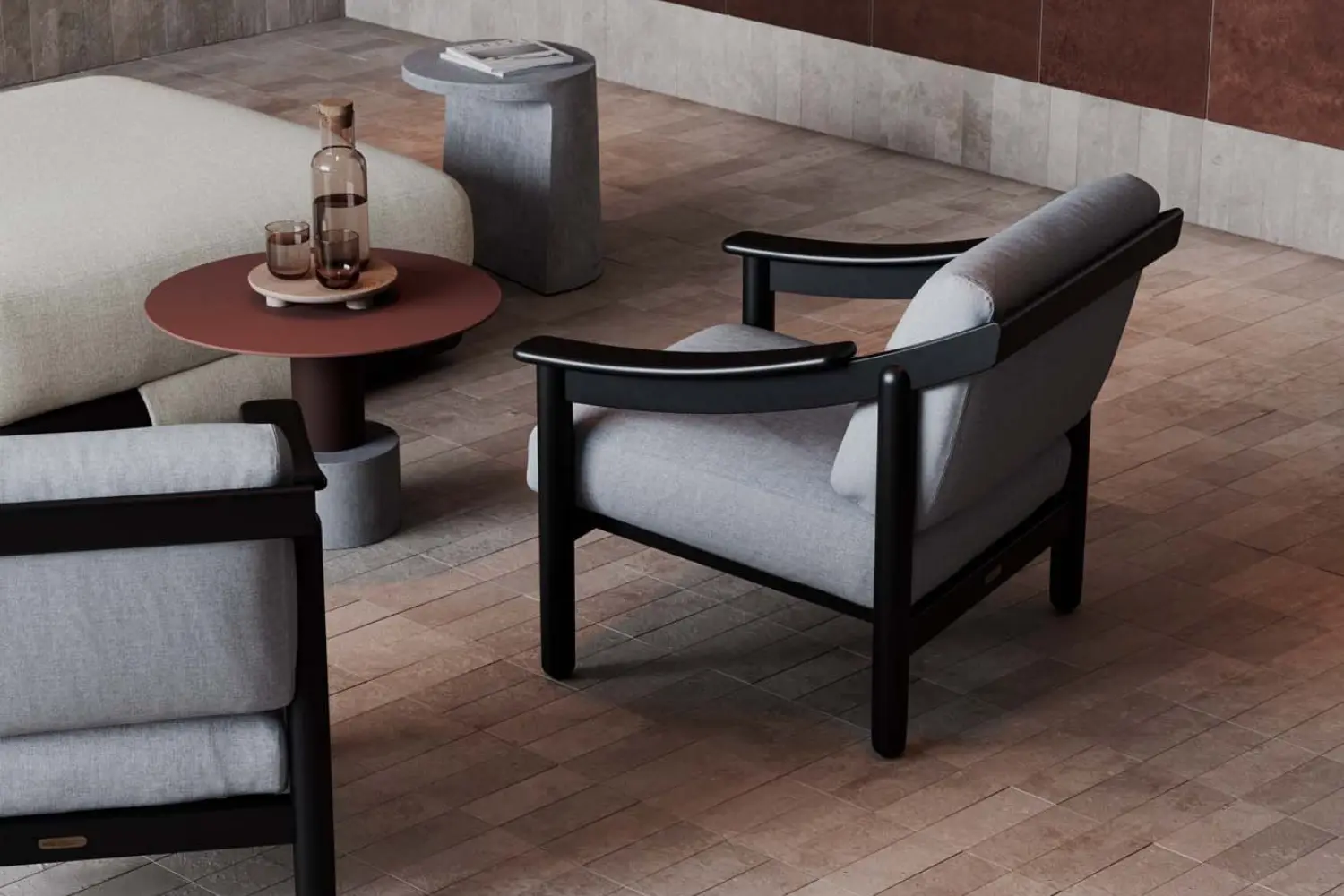 Poltrona Loden Club'''