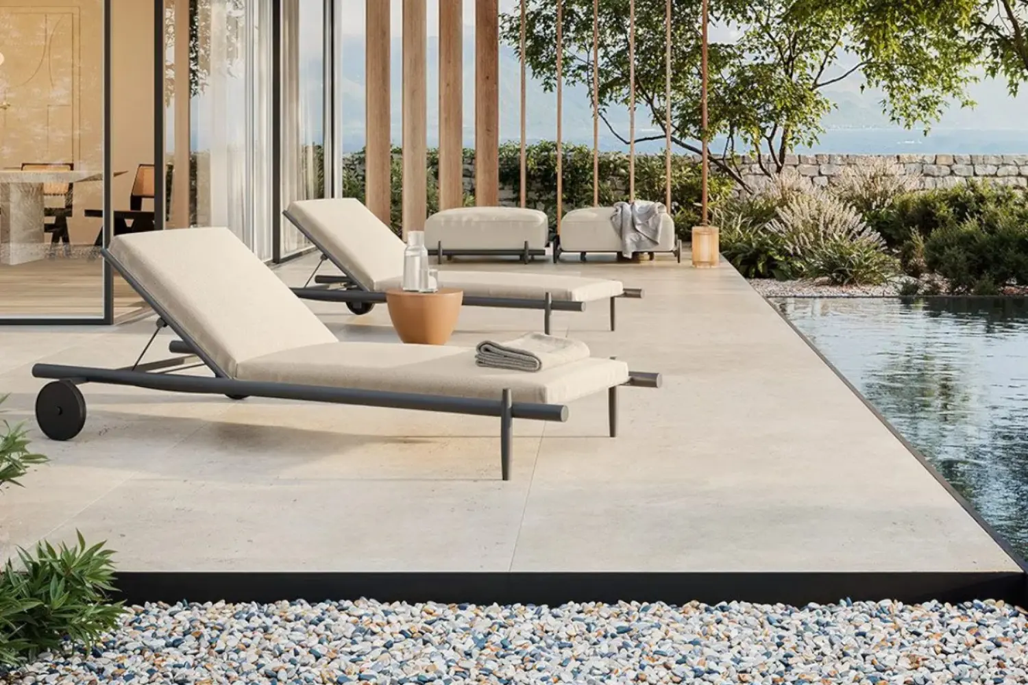 Espreguiçadeira Davos'