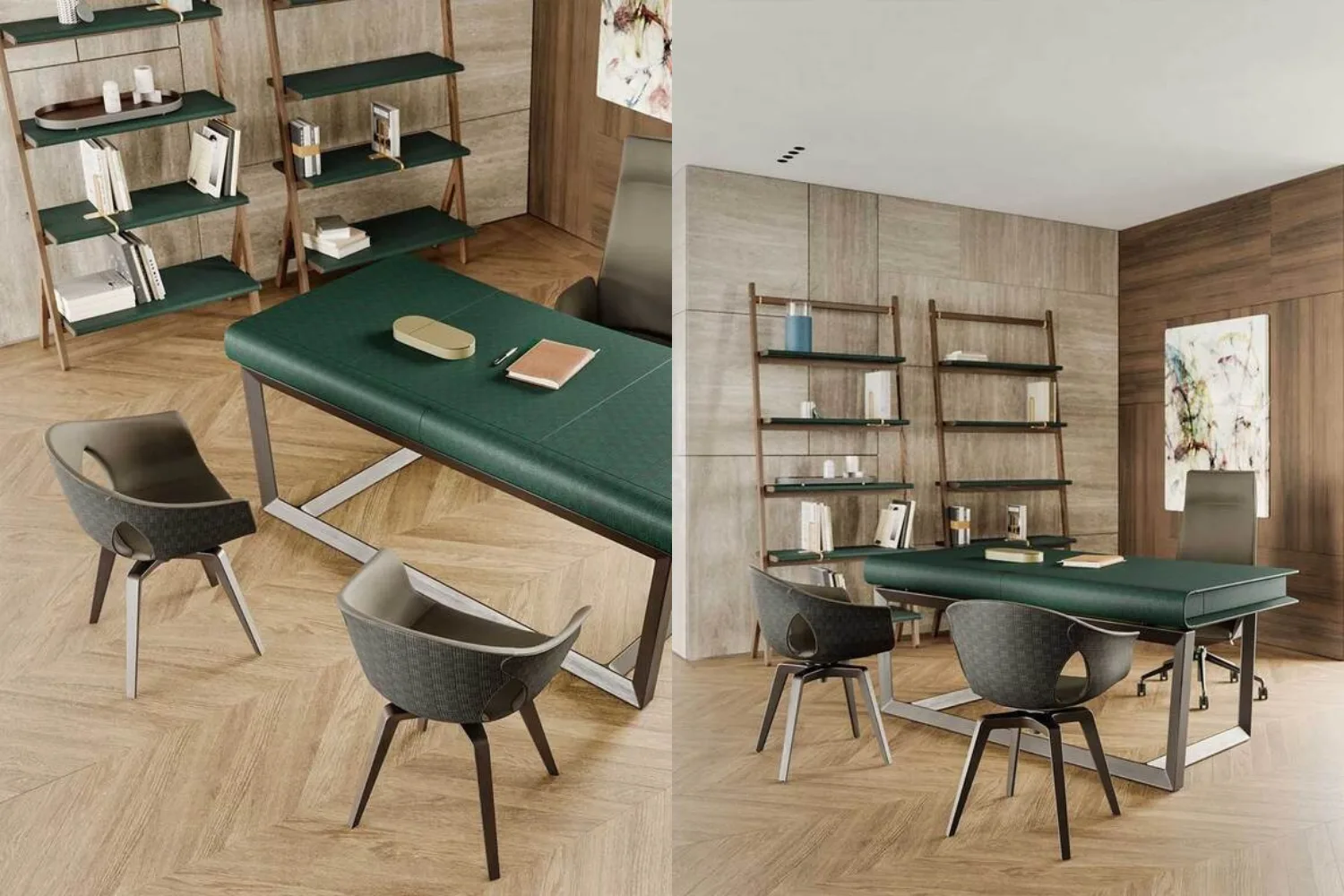 Cadeira Ginger Ozwald Boateng X Poltrona Frau 2