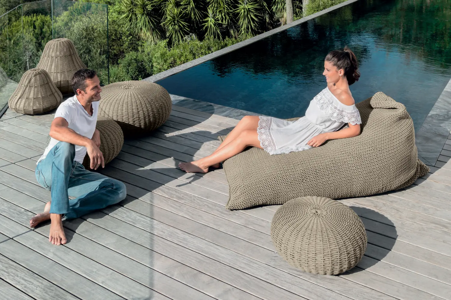 Espreguiçadeira Jackie Bean''