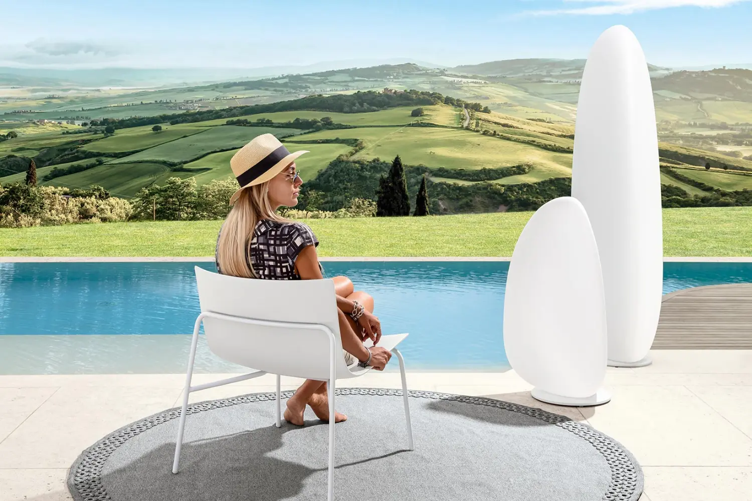 Luminária de Piso Malè''