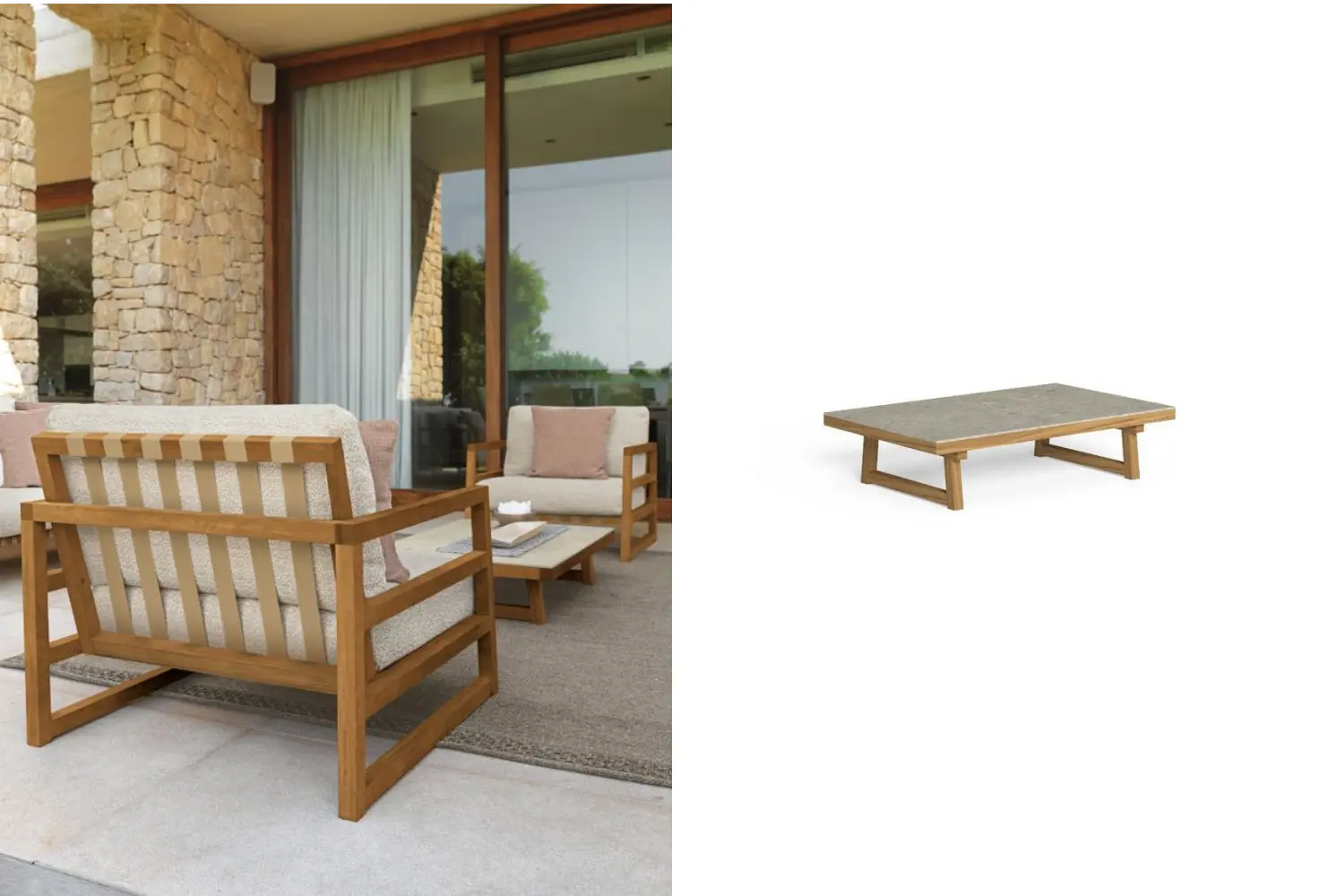 Mesa de Centro Alabama''