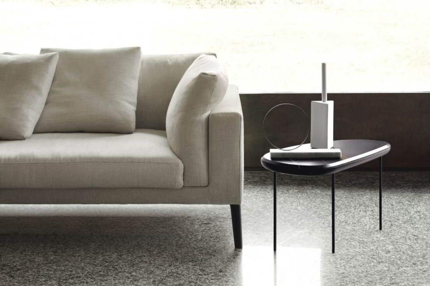 mesa de apoio pebble'''