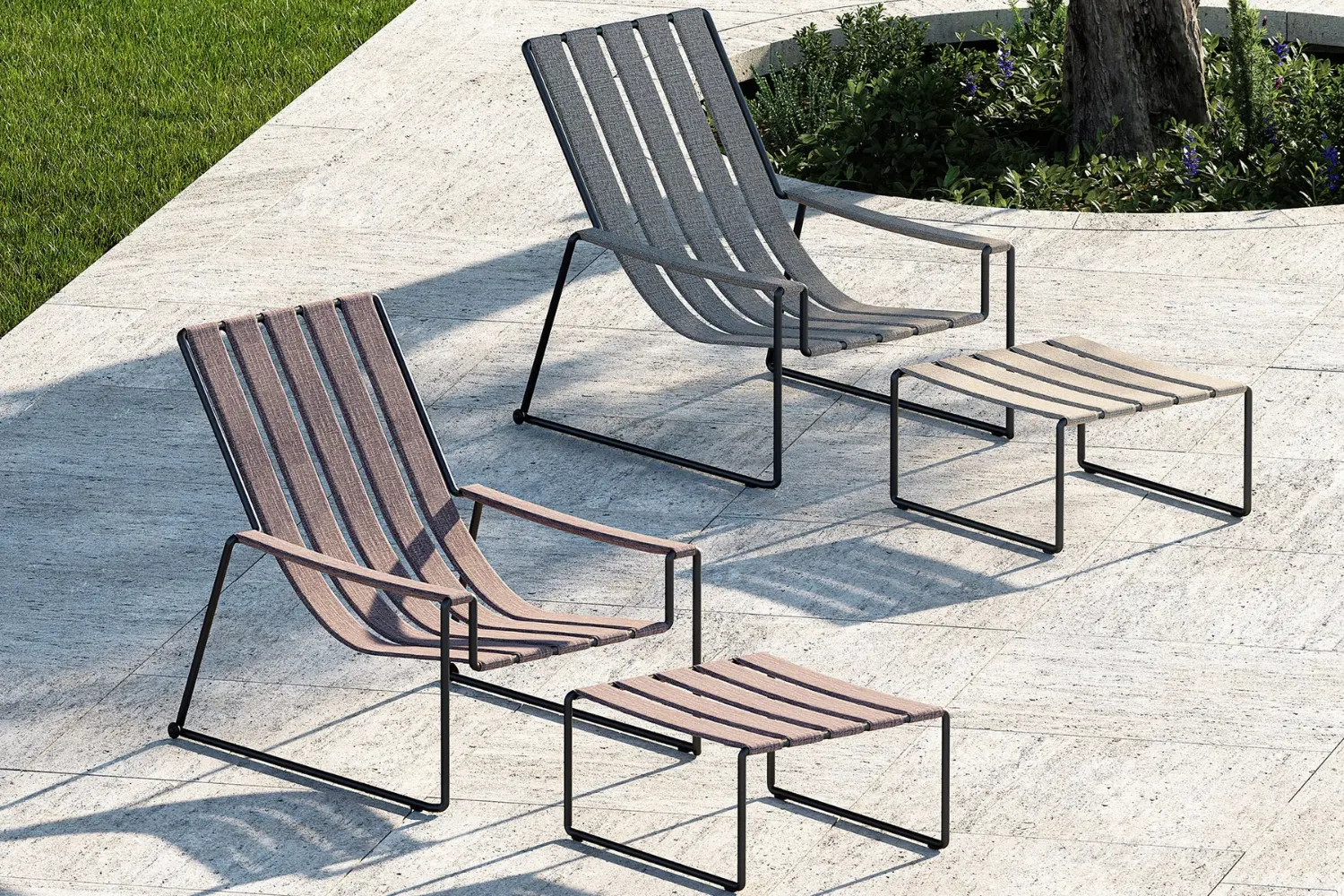 Cadeira de Praia Strappy'