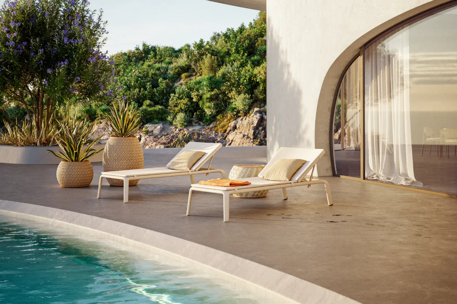 Espreguiçadeira Seashell Nuo'