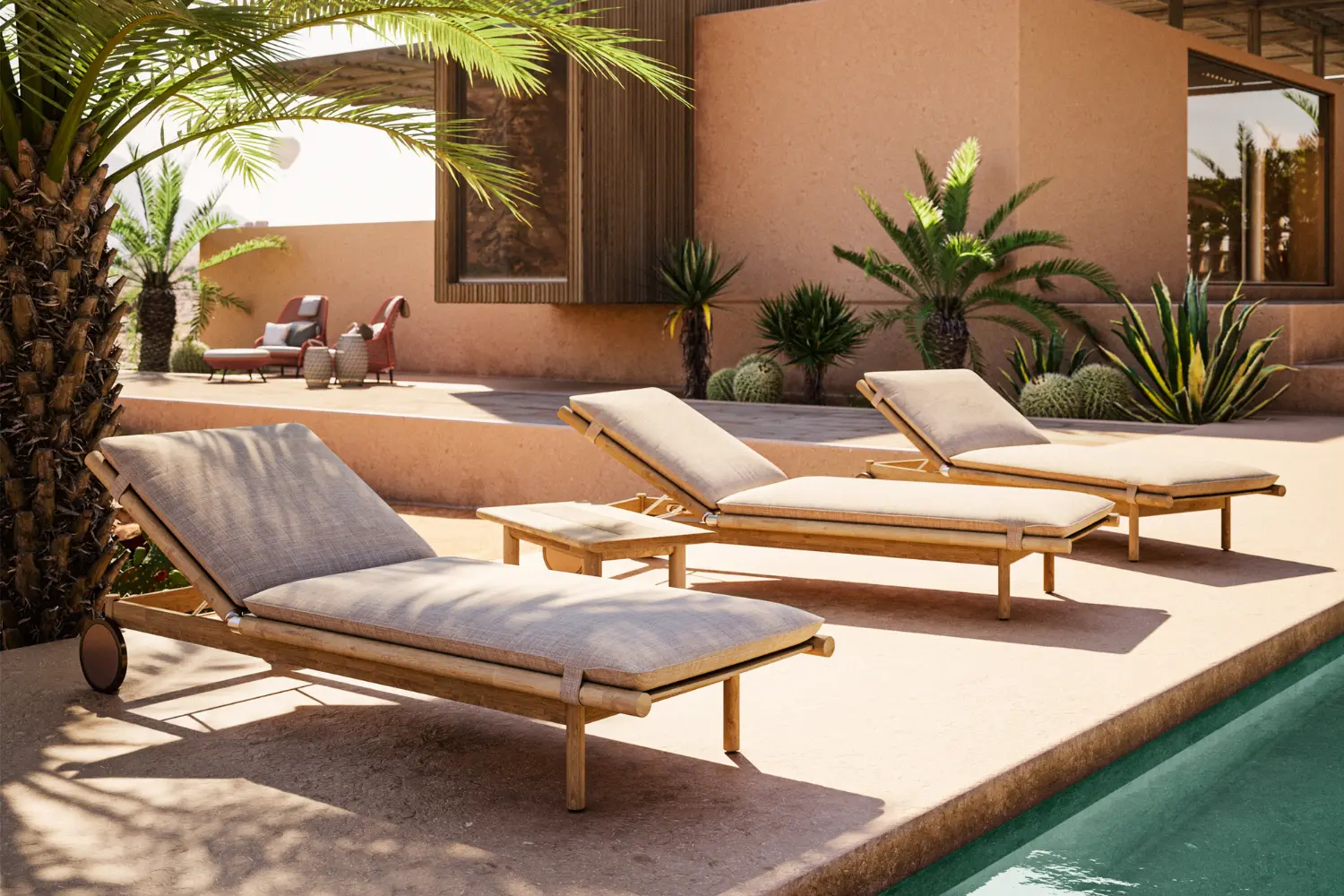 Espreguiçadeira Tibbo''