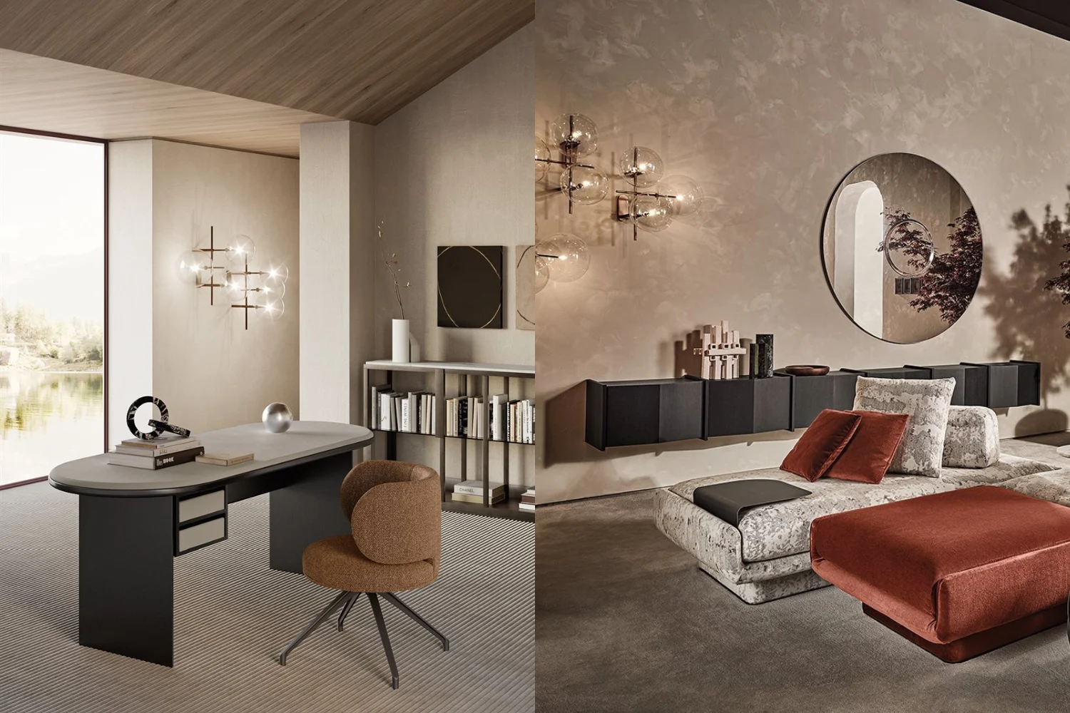 Luminária Bolle Aria 3