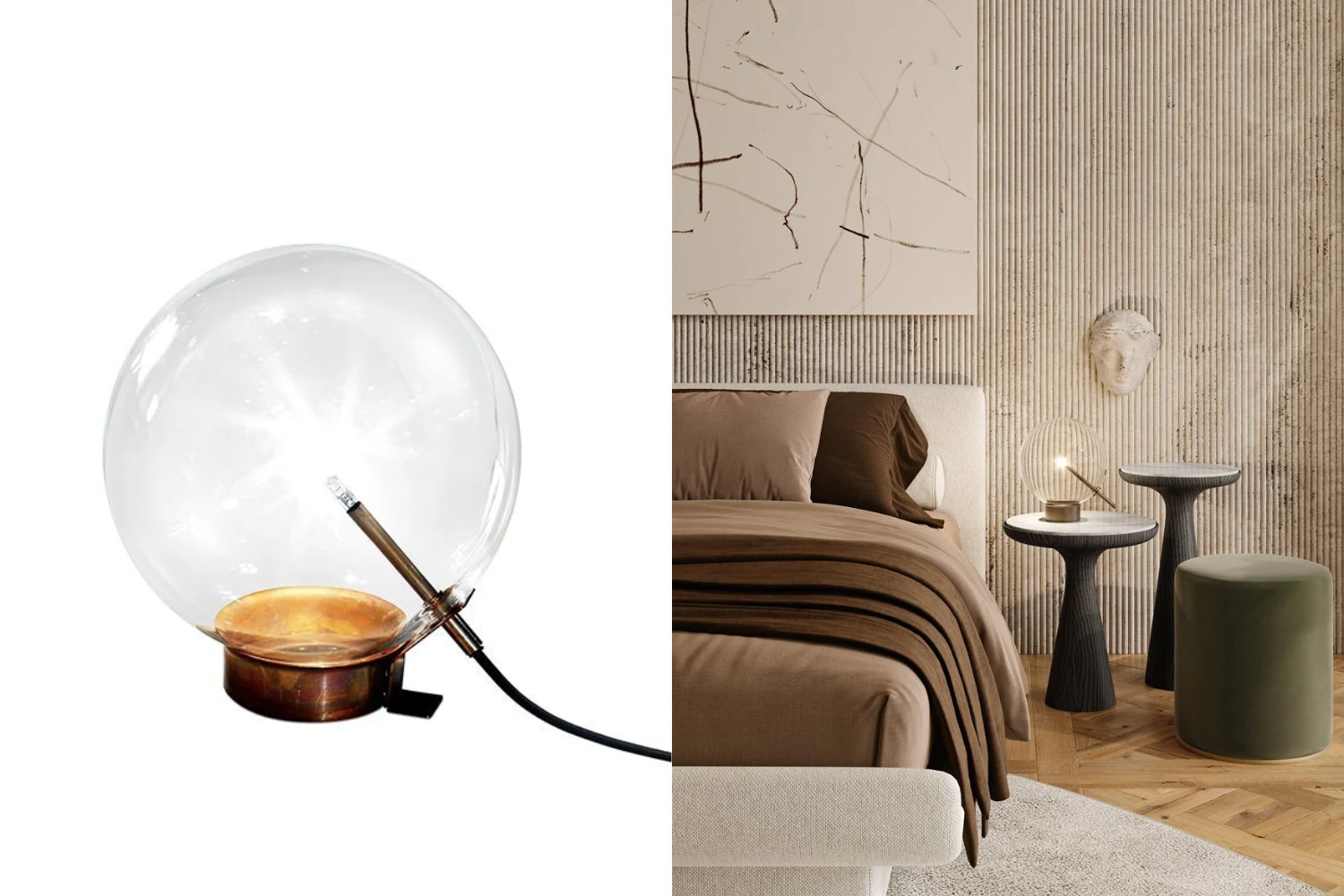 Luminária de Mesa Bolle Tavolo 1 2