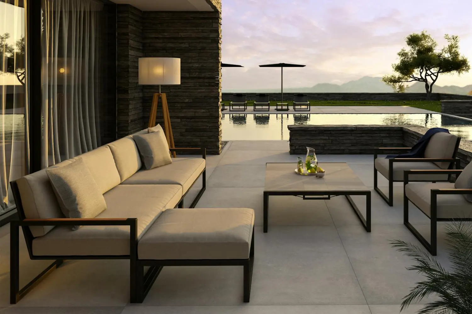 Luminária de Piso Club Lounge'