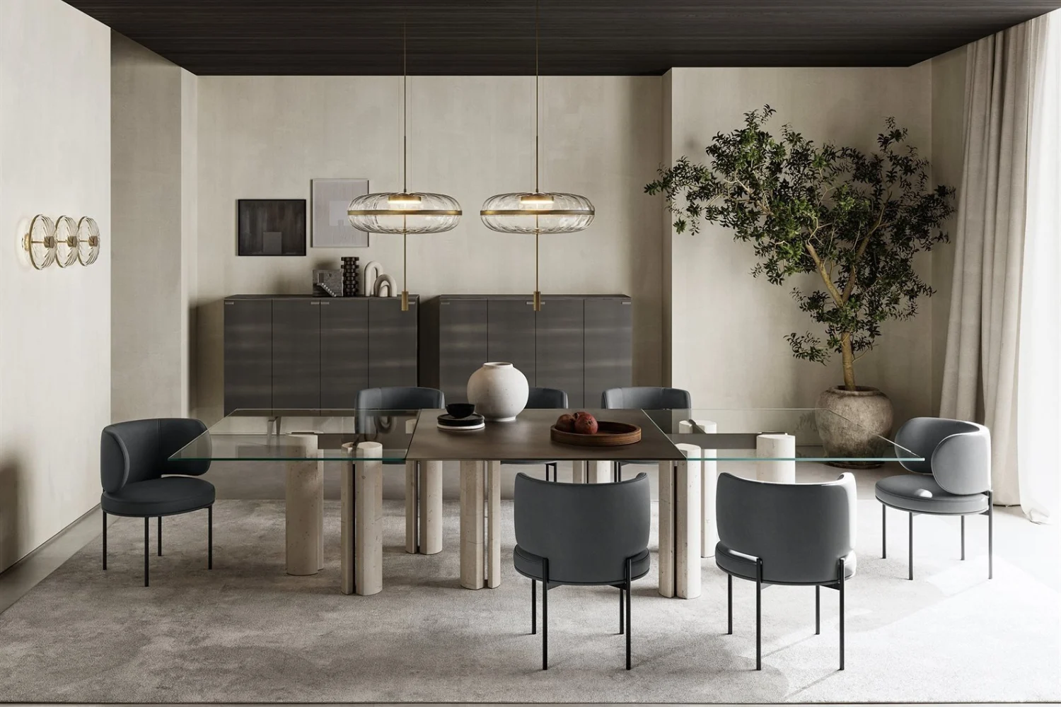 Mesa de Jantar Simpòdio System 3