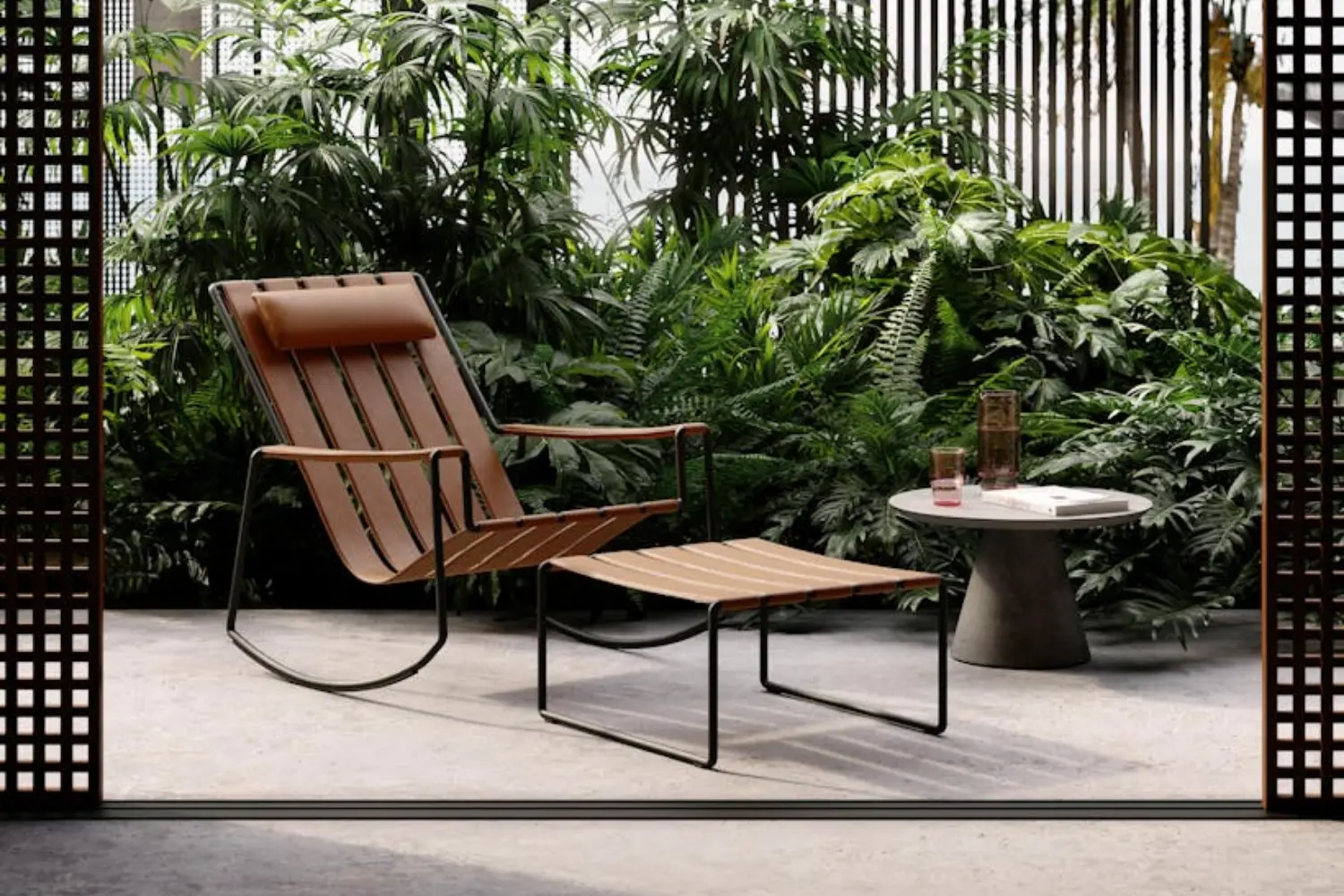 Poltrona Strappy de balanço'