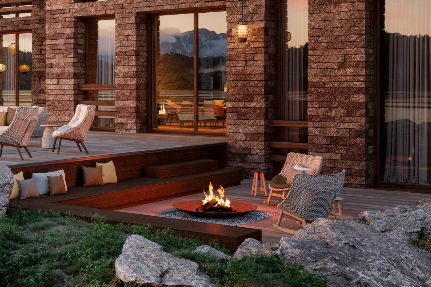 Poltrona de Balanço Mbrace'