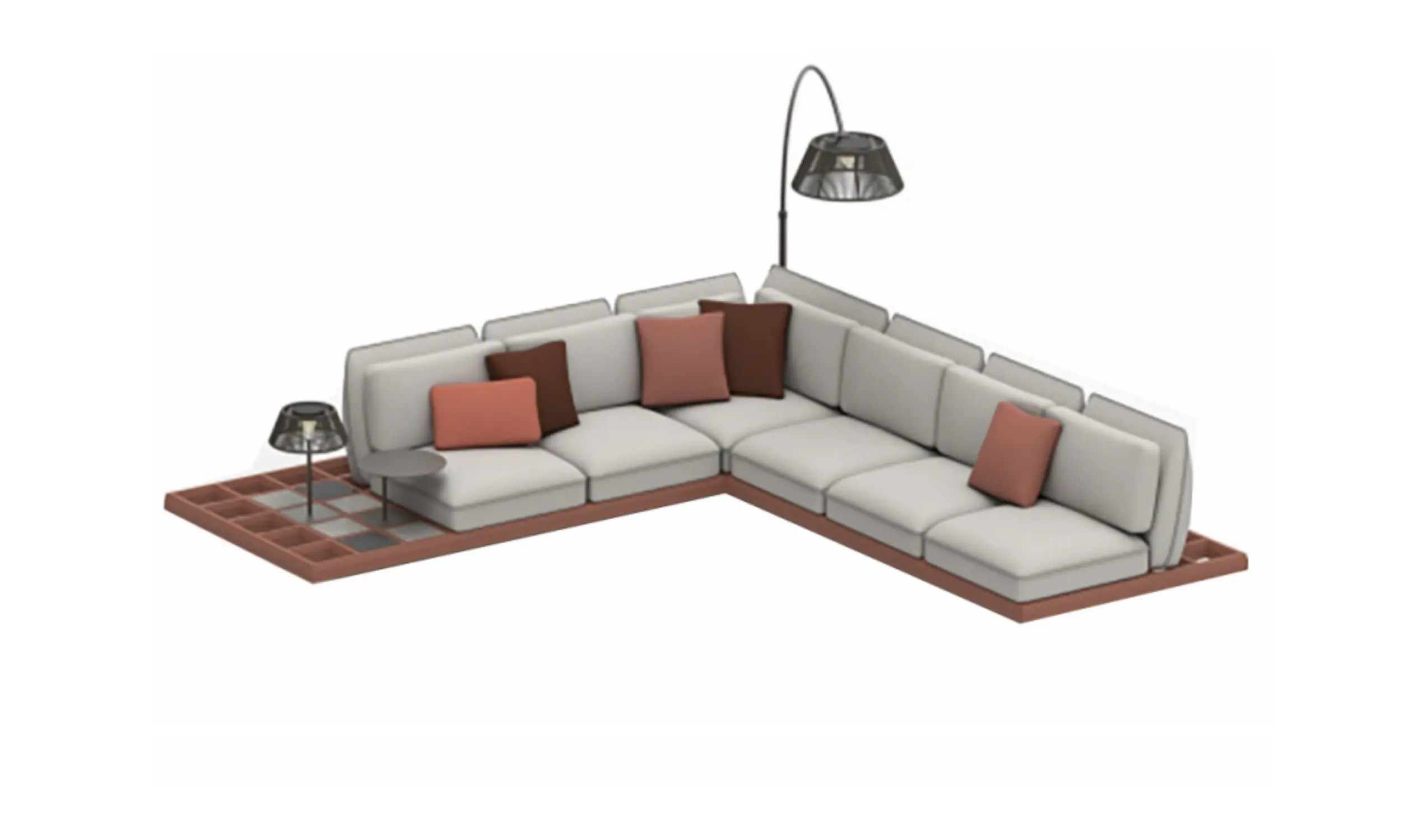 Sofá Modular Mozaix Lounge