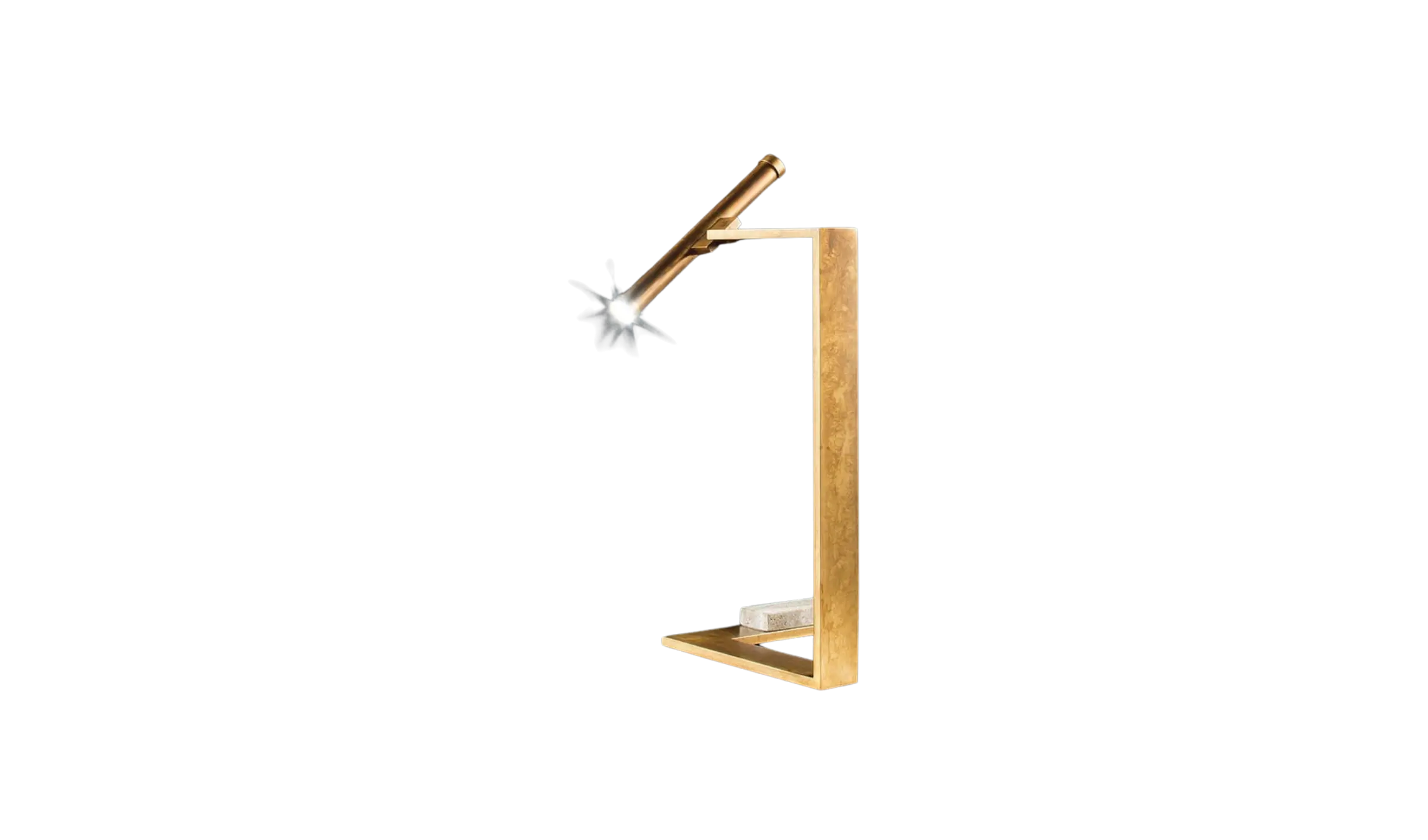 luminaria flat table lamp