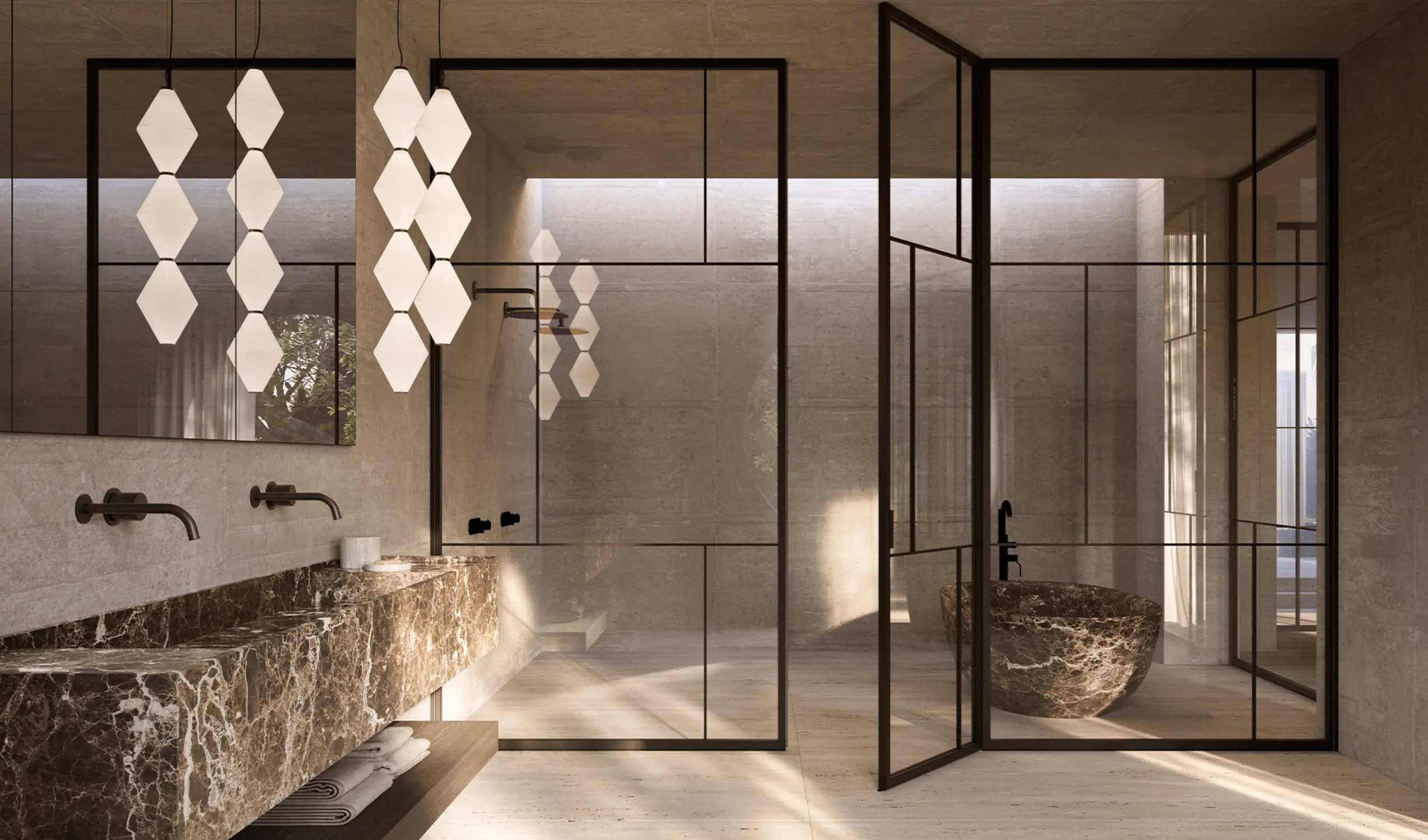 Banheiro Zone Rectangular Washbasin_