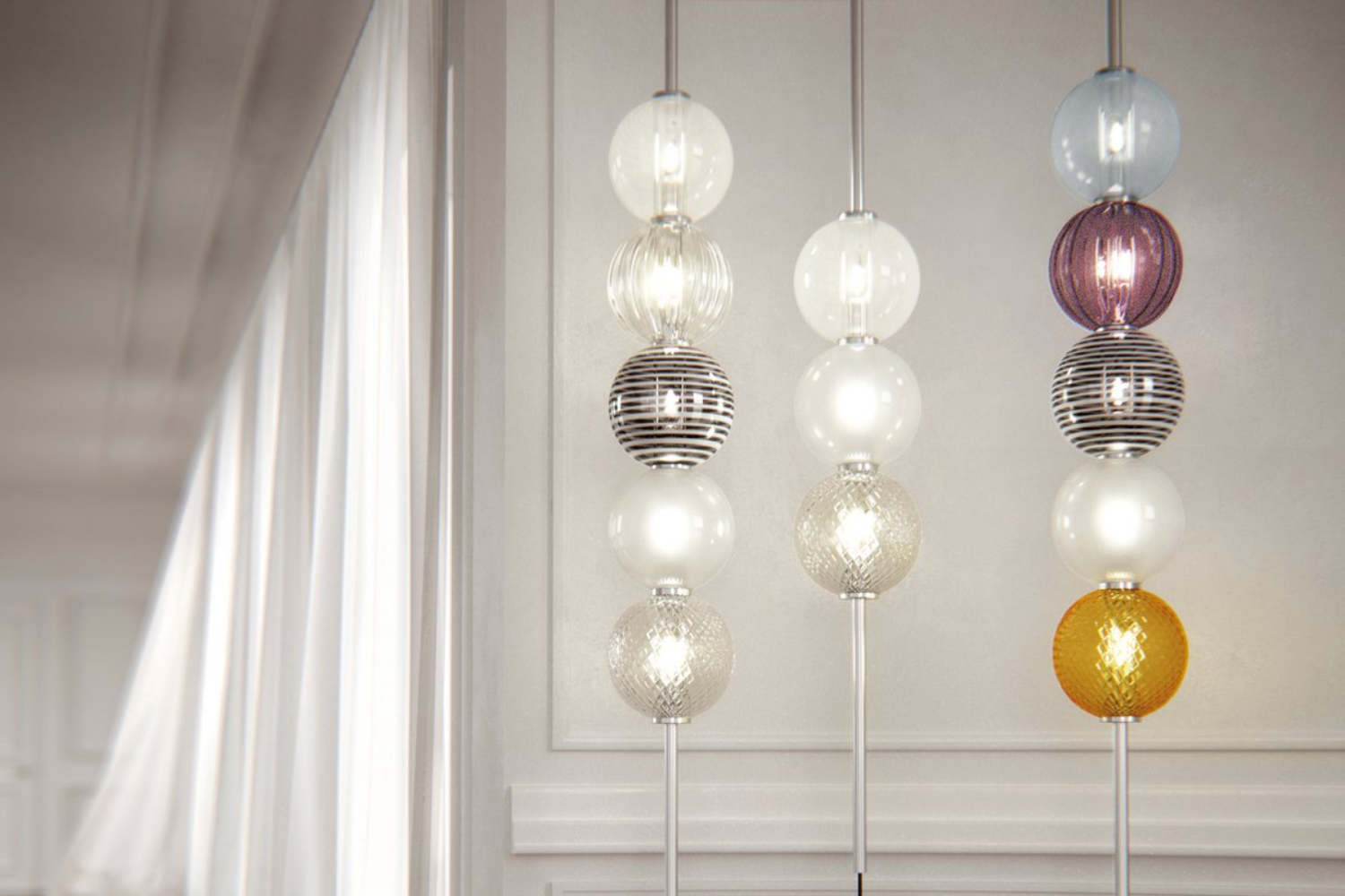 Luminária Suspensa Abaco''