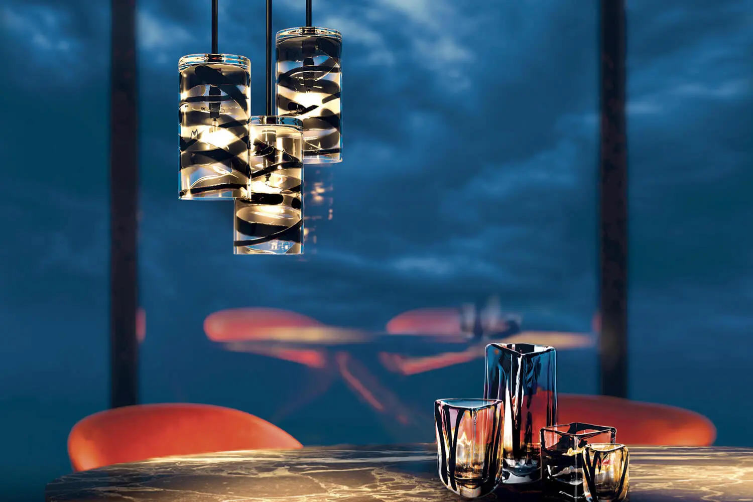 Luminária Suspensa Cilindro'