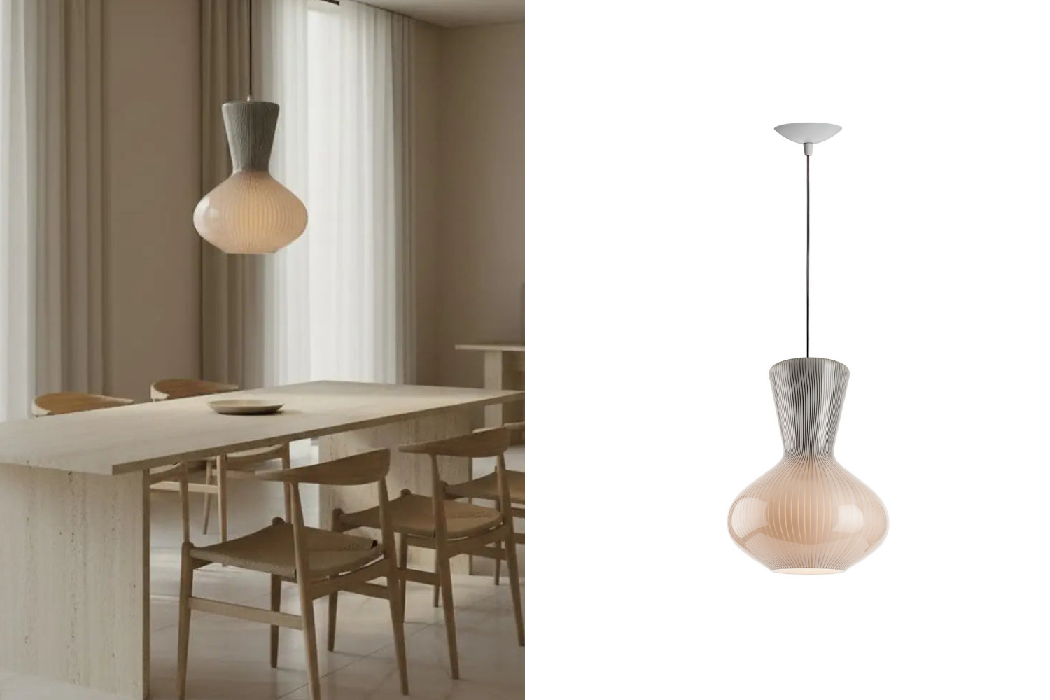 Luminária Suspensa Fungo''