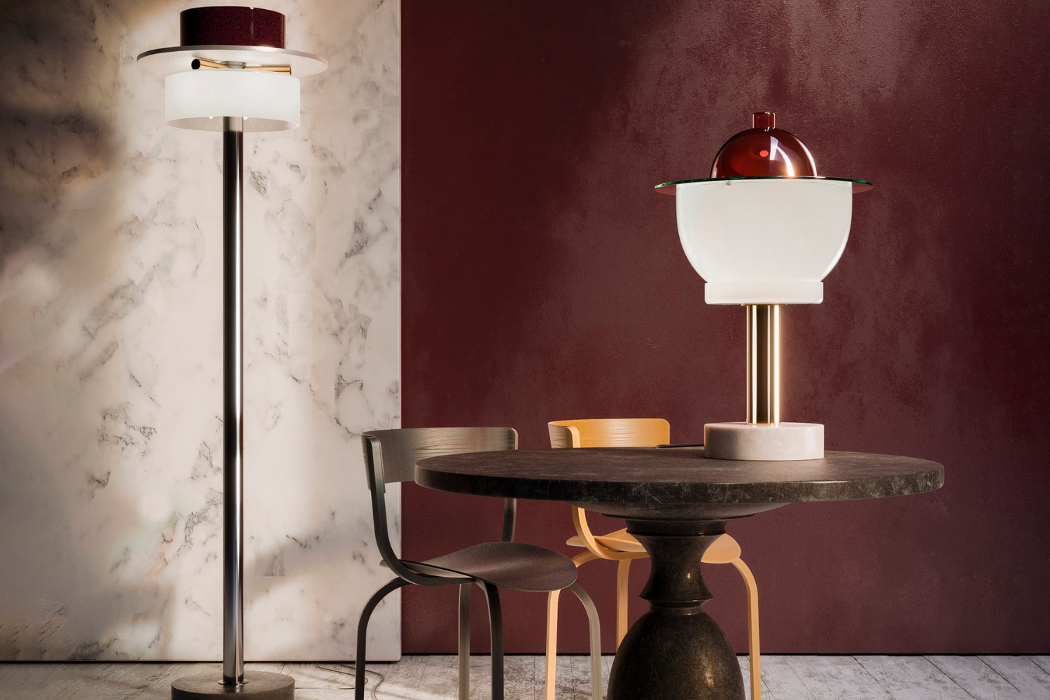 Luminária de Piso Ratrih'