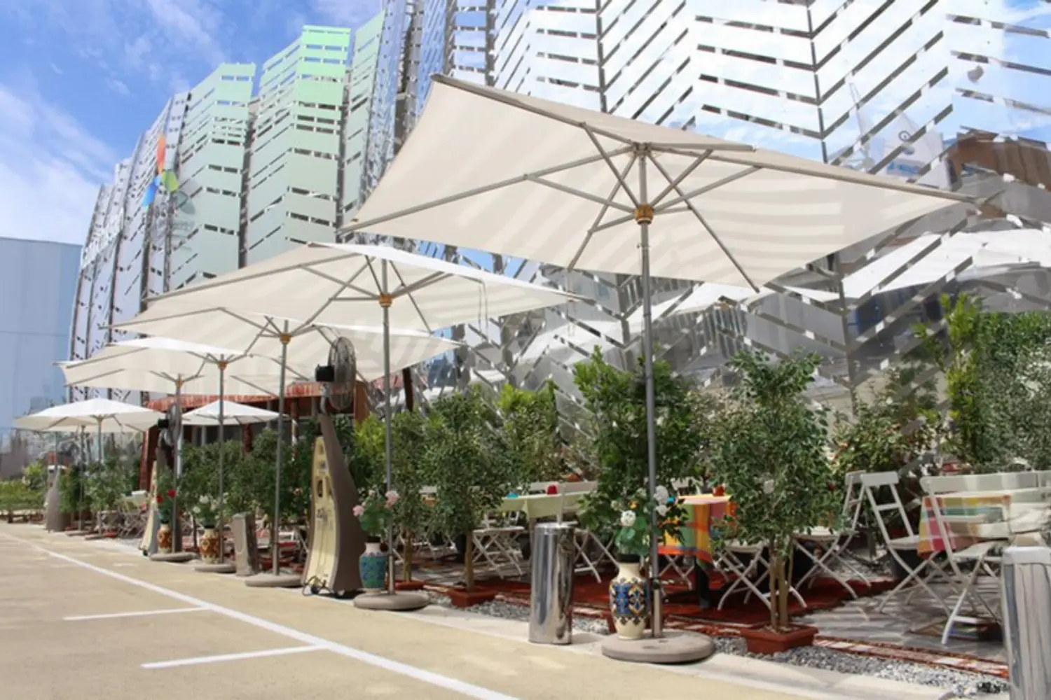 Ombrelone_Central Pole Onda (2)