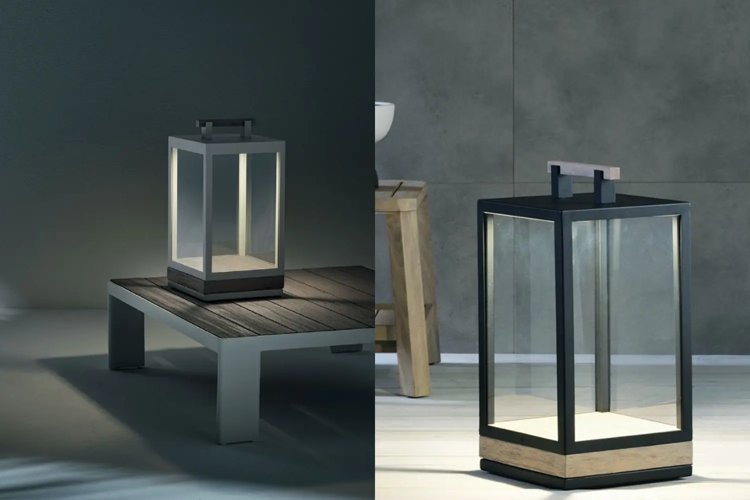 Luminária de Mesa Carré2