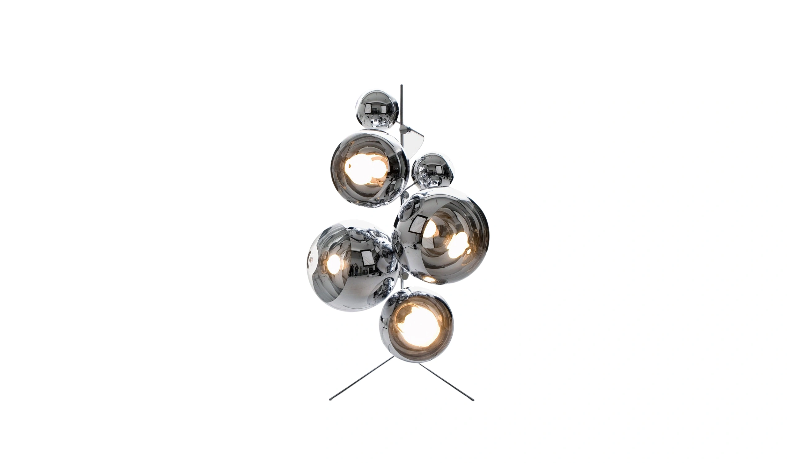 Luminária de Pisso Mirror Ball