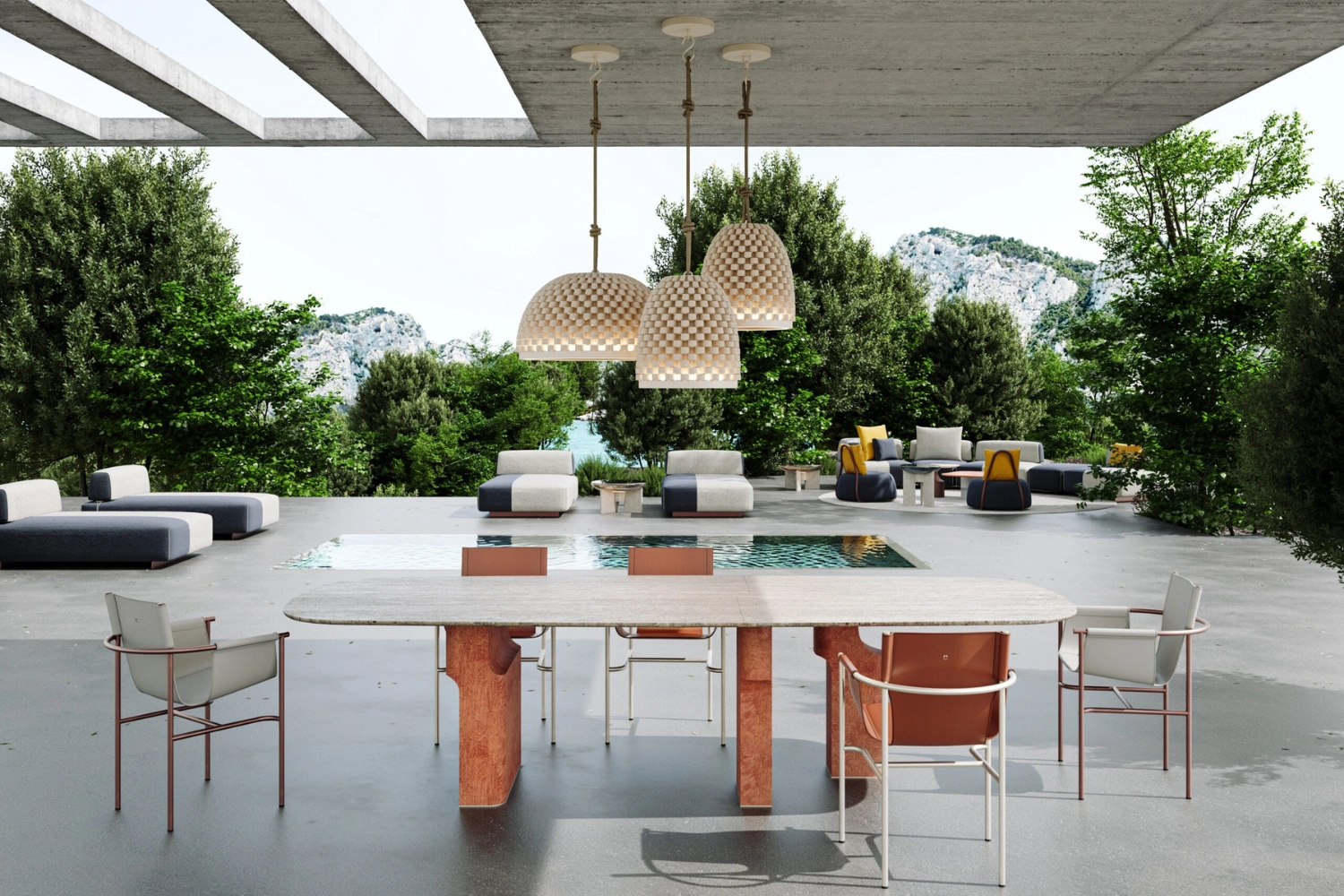 Mesa de Jantar Kenya Outdoor 3