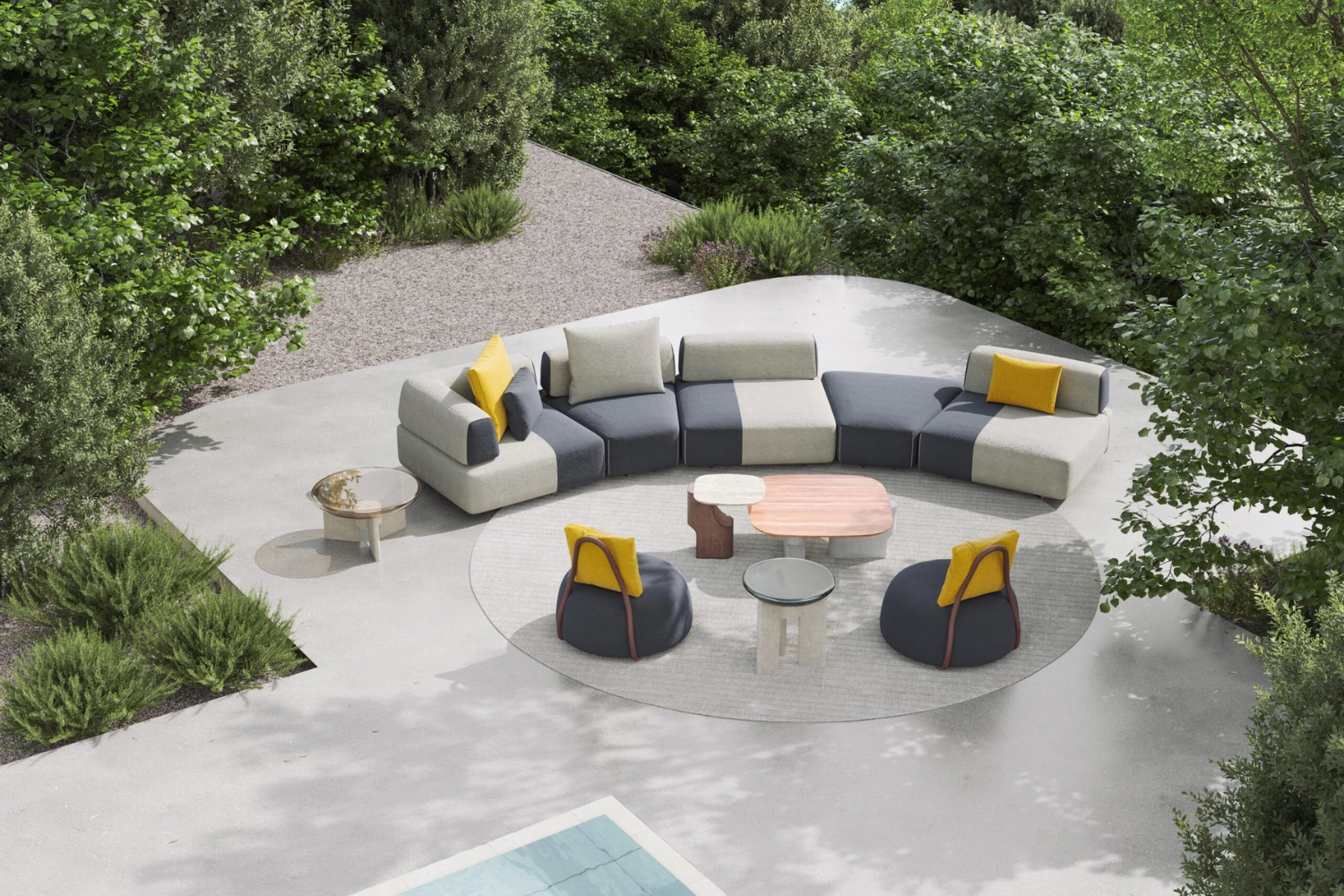 Sofá Modular Fenpei Outdoor 3